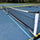 Portable 6.7m Pickleball Net Set – Metal Frame with Wheels & Court Lines