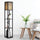 Shelf Floor Lamp - Shade Diffused Light Source with Open-Box Shelves