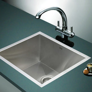 510x450mm Stainless Steel Handmade 1.2mm Sink with Waste in Stainless Steel 304 Finish