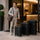 Luggage Set – Black Hard Shell Cases in 20, 24 and 28-Inch Sizes