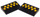 Rubber Curb Ramp 2 Pack 11cm Driveway Threshold Ramps