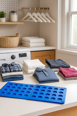 Adult Clothes Folder Organiser – Easy Fold Laundry Board for T-Shirts, Jumpers & Tops