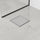 10 x 10cm Square Shower Drain with Tile Insert Grate – Matte Black Stainless Steel