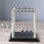 Newton's Cradle Desk Toy – Small Pendulum with Steel Balls