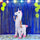 Giant Unicorn Fancy Dress Inflatable Suit -Fan Operated Costume