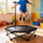 Foldable Fitness Trampoline with Handle – Compact Folding Rebounder for Home Workouts