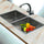 Stainless Steel Kitchen Sink 865x440mm | 1mm 304 Dual Mount
