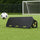100cm Foldable Soccer Bounce Board Kickback Trainer with Adjustable Rebound Angles