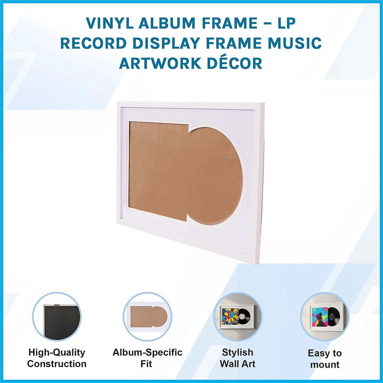 Lp Frames Vinyl Album Frame for LP Record Display | Australia's DIY, Renovation ...