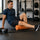 45 x 15cm Physio Yoga Pilates Foam Roller – Orange Exercise & Recovery Massage Tool