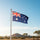 Australian Flag – Heavy Duty Woven Spun Polyester Flag with Metal Clips for Outdoor Display