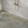 90cm Brushed Brass Tile Insert Shower Grate – Centre Outlet Floor Drain