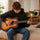 38 Inch Acoustic Guitar with Carry Bag, Strap & Picks