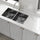 Black Finish Stainless Steel Kitchen Sink 775x450mm | 16 Gauge 1.5mm
