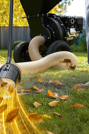2m PU Flexible Ducting Hose – Clear Ventilation Tube for Dust, Fume & Woodworking Extraction