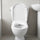Bidet Toilet Seat with Cover – Non-Electric Bathroom Attachment with Spray Water Wash