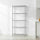 5 Tier Silver Metal Storage Rack Shelving Wire Shelf