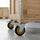 Castor Wheels 4 x 6" 150mm Swivel Silent Caster 2 Brakes 800KG