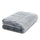 10kg Teddy Fleece Weighted Blanket 150 x 200cm Ultra Soft Sherpa Heavy Blanket Grey for Bed, Sofa & Home Comfort