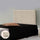 Single Beige Linen Fabric Bed Headboard Bedhead