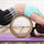 Yoga Pilates Wheel Cork Circle Prop Back Chest Hips Abdomen Stretch Roller