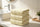 500 GSM Cotton Bath Towels 4 Pack Beige