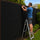Fence Privacy Screen – 20mx2m Black HDPE Mesh Windscreen