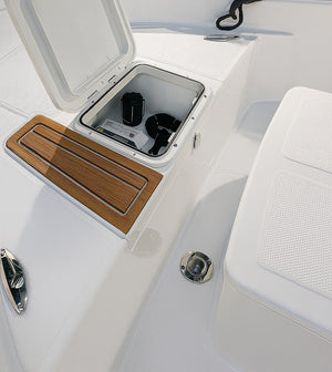 606 x 353mm White Boat Access Hatch – Deck Inspection Lid for Marine & RV Use