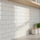 3D Peel-and-Stick Wall Tiles – White Subway Design, 10 Sheets