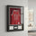 Jersey Display Box with Hanger, Pin Board and Locks