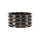 Raised Garden Bed 2pc 60cm Round | Galvanised Steel Black