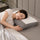 Ergonomic Contour Bed Pillow with Washable Cover & Soybean Fibre Fill