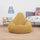 Jumbo Cord Beanbag Chair Cover Unfilled Large Bean Bag - Mustard