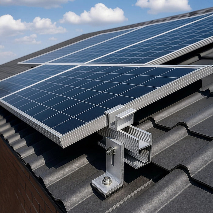 Solar Panel Roof Mount Kit – Clamps & Brackets Set for Secure Solar Installation
