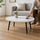 Oval Coffee Table – Compact Mid-Century Modern Design