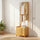 42x165cm Wooden Hall Stand with Drawer – Modern Minimalist Floor Coat Rack in Wood