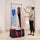 736.6 mm Heavy Duty Rolling Dance Bag with Built-In Garment Rack for Travel & Competitions