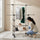 Heavy Duty Clothes Rack with Wheels and Double Bars