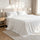Queen 4 Piece Microfiber Sheet Set Deep Pocket White