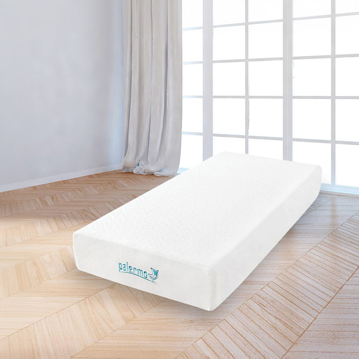 Single 25cm Gel Memory Foam Mattress Dual-Layered - CertiPUR-US