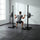 Adjustable Squat Rack Pair for Home Gym Barbell Training