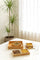 Square Bamboo Snack Serving Tray – Eco-Friendly Platter for Fruit, Cheese & Appetisers
