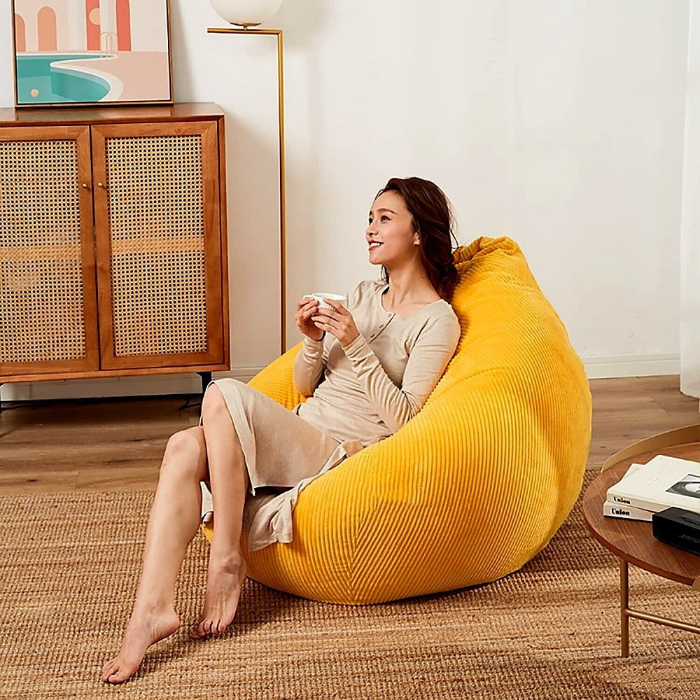 Jumbo cord deals bean bag