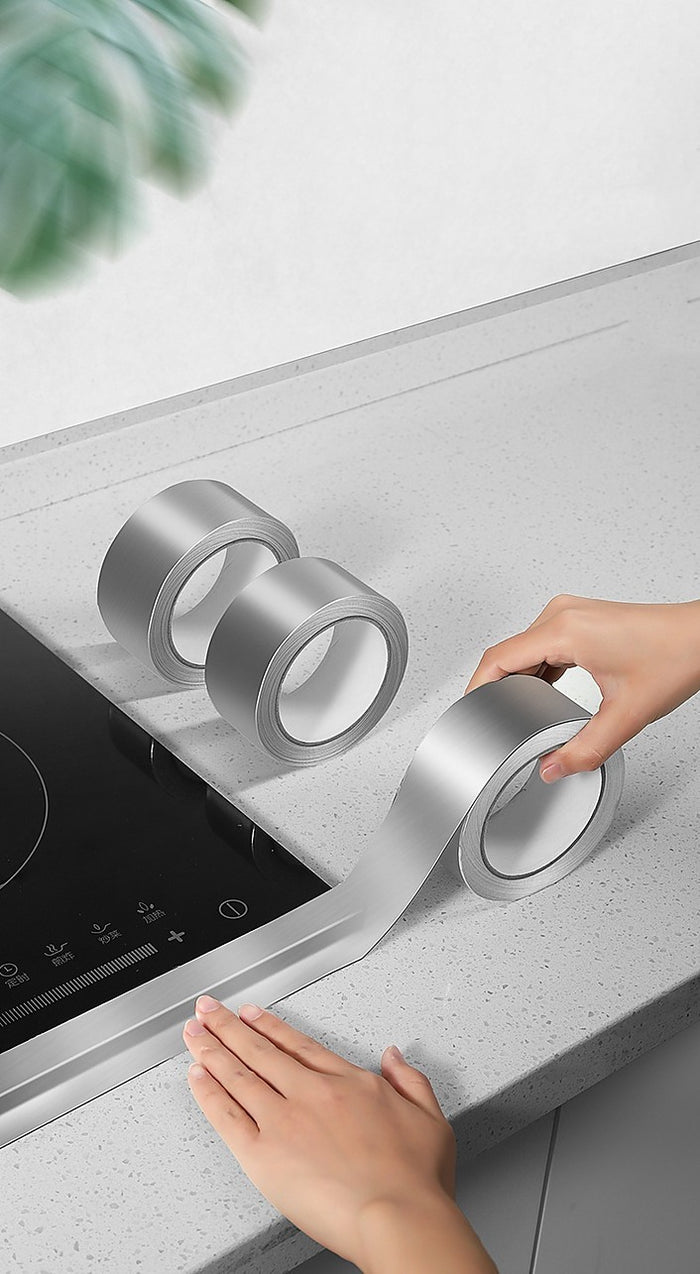 Exhaust Heat Wrap Tape 25m Aluminium – High-Temp Car Pipe Insulation & Shield