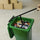 Manual Wheelie Bin Compactor with Adjustable Press Plate