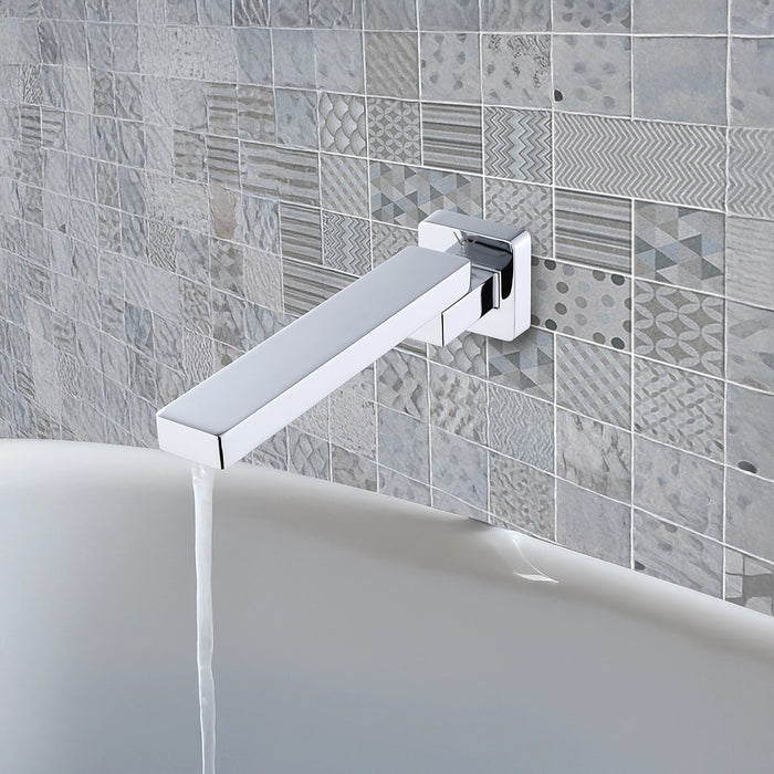Bath In Wall Swivel Spout in Chrome Finish