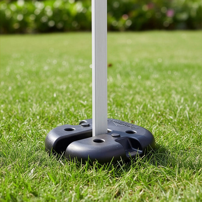 4pcs Outdoor Canopy Tent Leg Weights – Heavy-Duty Gazebo Anchor Stand Discs for Stable Setup