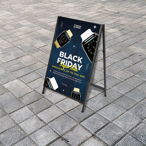 A Frame Sign 60x90cm Sidewalk Plastic Poster Board Outdoor Display