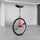 24 Inch Pro Circus Unicycle – Performance Training Unicycle for Indoor Shows & Practice