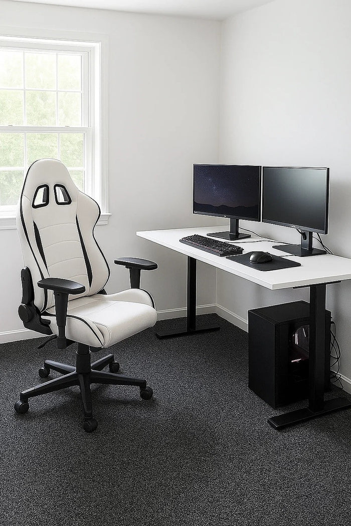 5m² Black Carpet Tiles Set – Commercial & Domestic Flooring for Office, Retail, Home